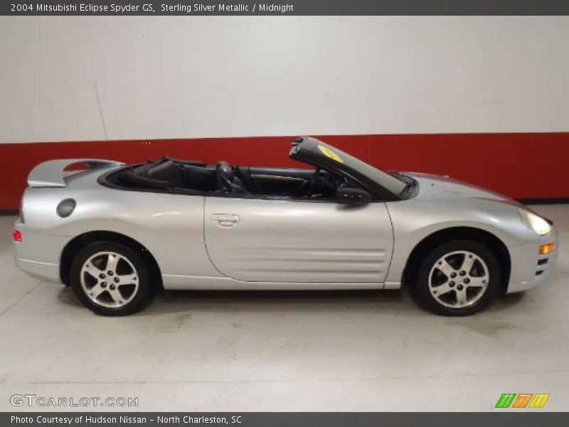 Sterling Silver Metallic / Midnight 2004 Mitsubishi Eclipse Spyder GS