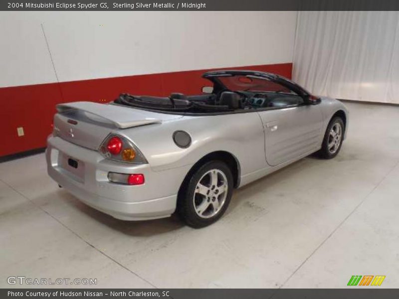 Sterling Silver Metallic / Midnight 2004 Mitsubishi Eclipse Spyder GS