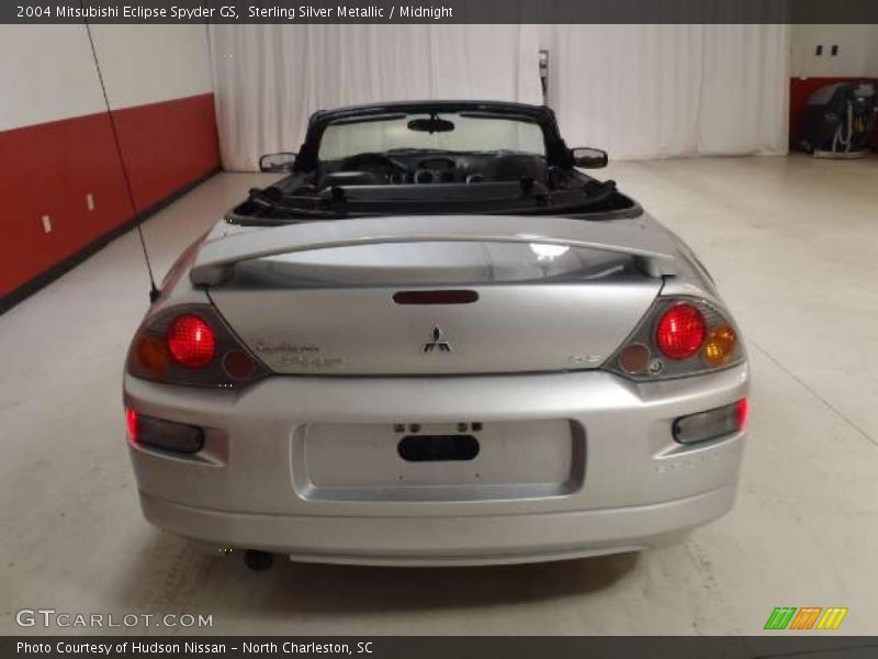 Sterling Silver Metallic / Midnight 2004 Mitsubishi Eclipse Spyder GS