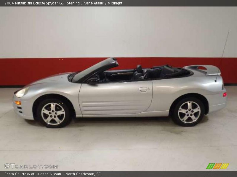 Sterling Silver Metallic / Midnight 2004 Mitsubishi Eclipse Spyder GS