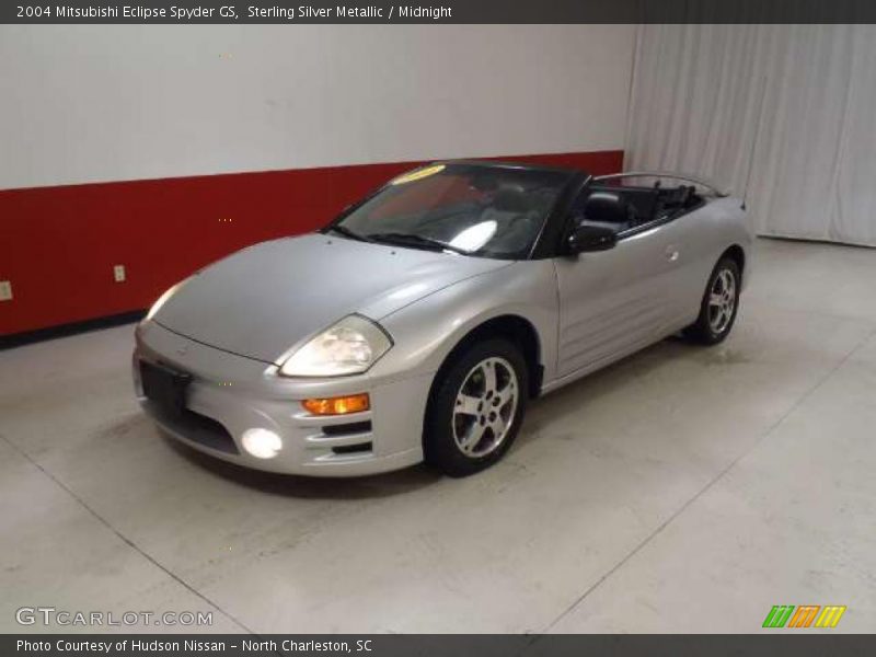 Sterling Silver Metallic / Midnight 2004 Mitsubishi Eclipse Spyder GS