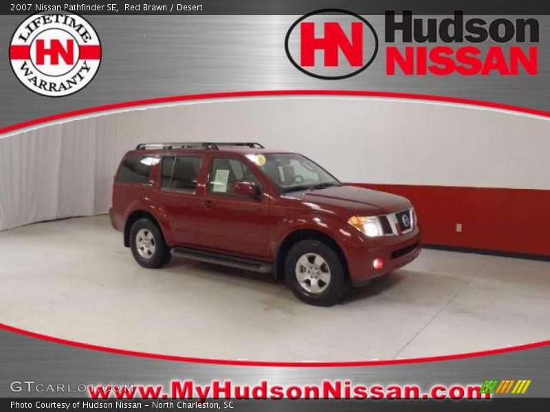 Red Brawn / Desert 2007 Nissan Pathfinder SE