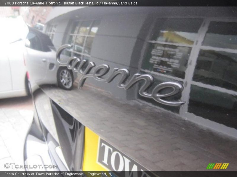 Basalt Black Metallic / Havanna/Sand Beige 2008 Porsche Cayenne Tiptronic