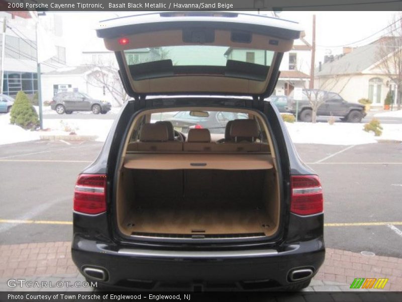 Basalt Black Metallic / Havanna/Sand Beige 2008 Porsche Cayenne Tiptronic