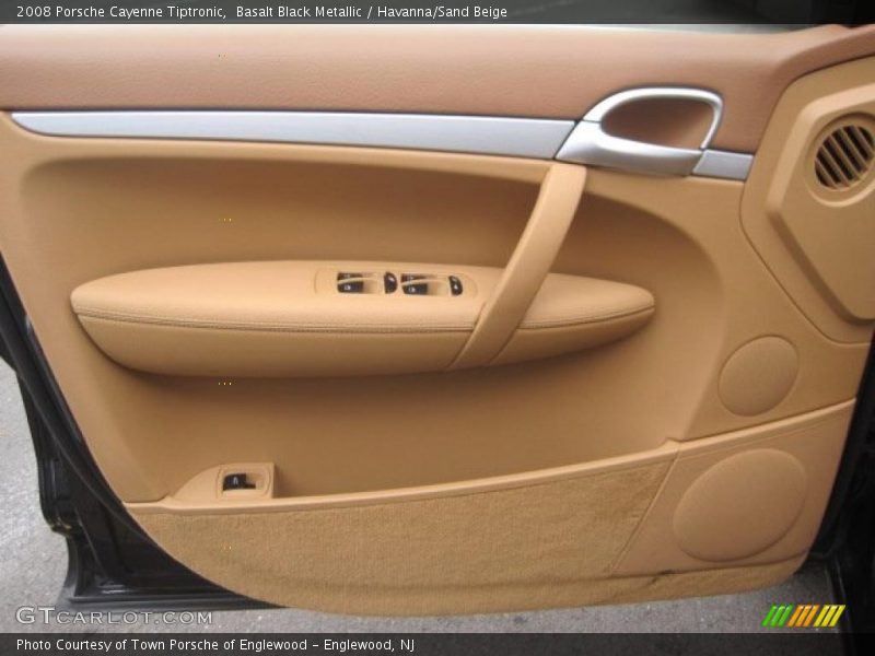 Basalt Black Metallic / Havanna/Sand Beige 2008 Porsche Cayenne Tiptronic