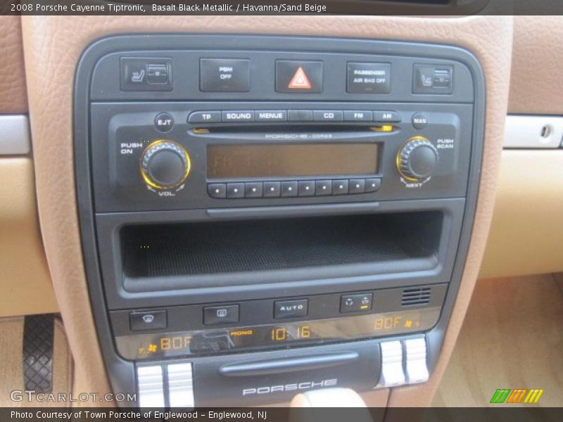 Basalt Black Metallic / Havanna/Sand Beige 2008 Porsche Cayenne Tiptronic