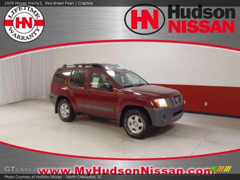 Red Brawn Pearl / Graphite 2006 Nissan Xterra S