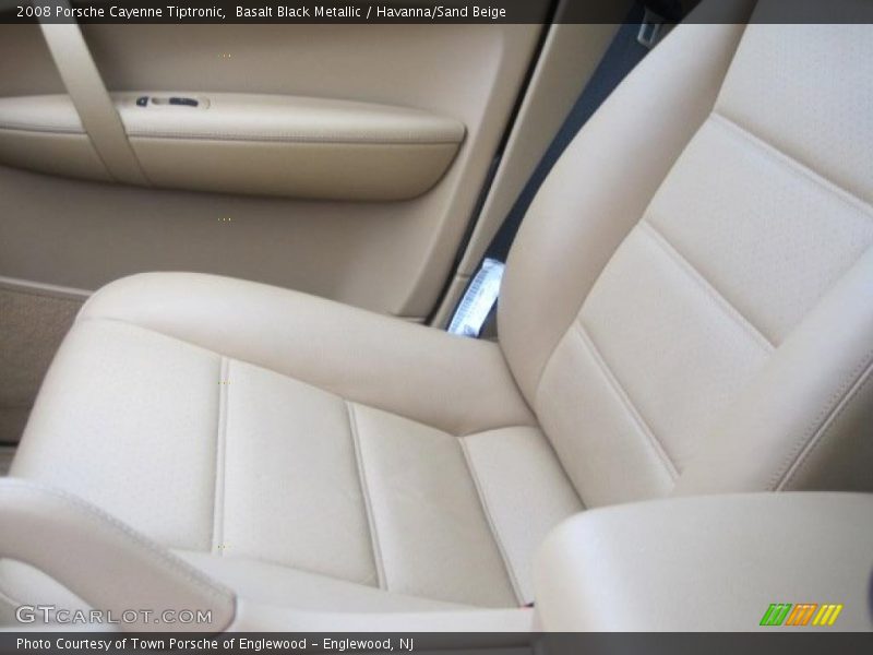 Basalt Black Metallic / Havanna/Sand Beige 2008 Porsche Cayenne Tiptronic