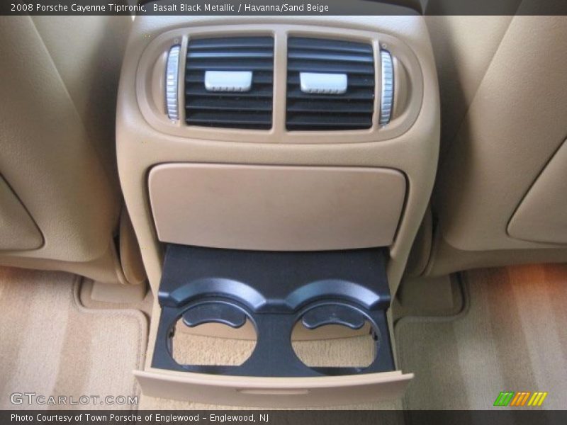 Basalt Black Metallic / Havanna/Sand Beige 2008 Porsche Cayenne Tiptronic