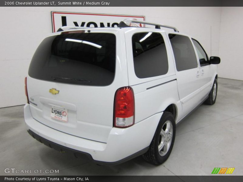 Summit White / Medium Gray 2006 Chevrolet Uplander LT
