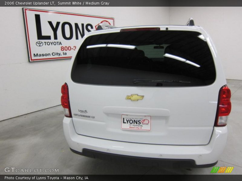Summit White / Medium Gray 2006 Chevrolet Uplander LT