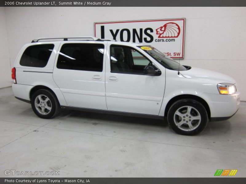 Summit White / Medium Gray 2006 Chevrolet Uplander LT