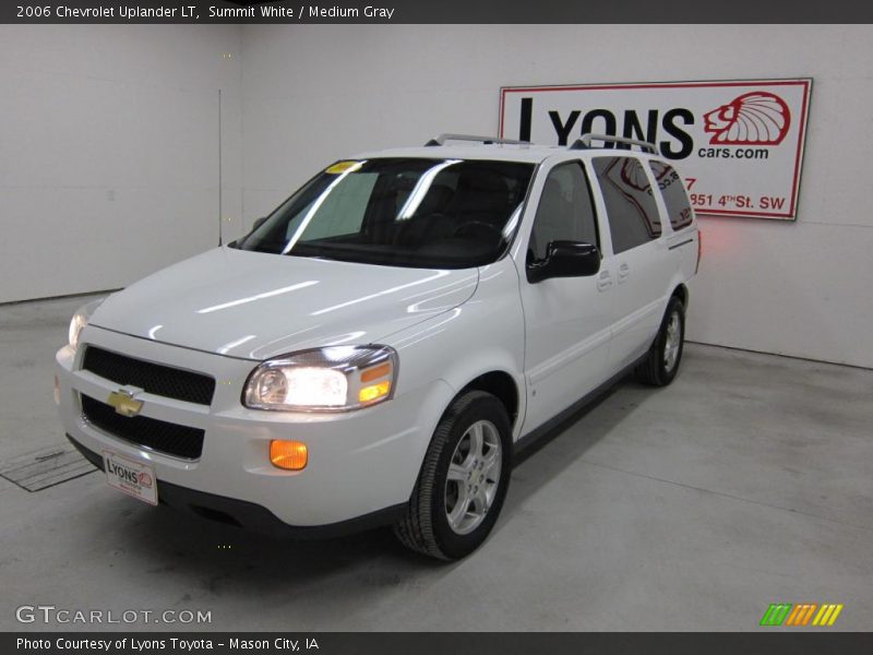 Summit White / Medium Gray 2006 Chevrolet Uplander LT