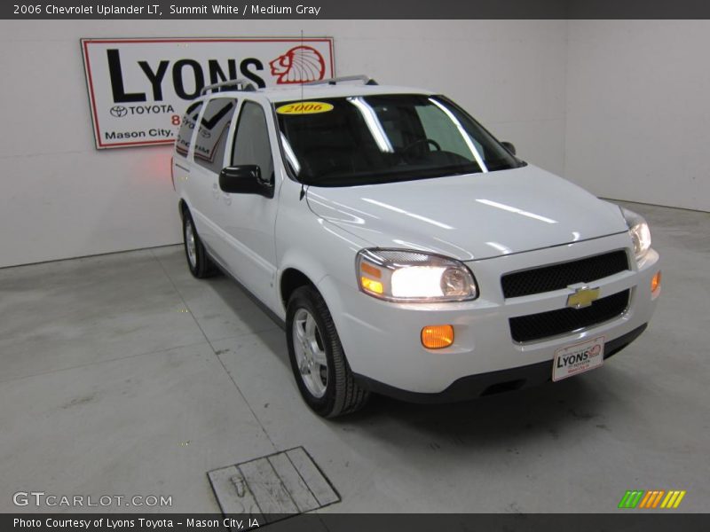 Summit White / Medium Gray 2006 Chevrolet Uplander LT