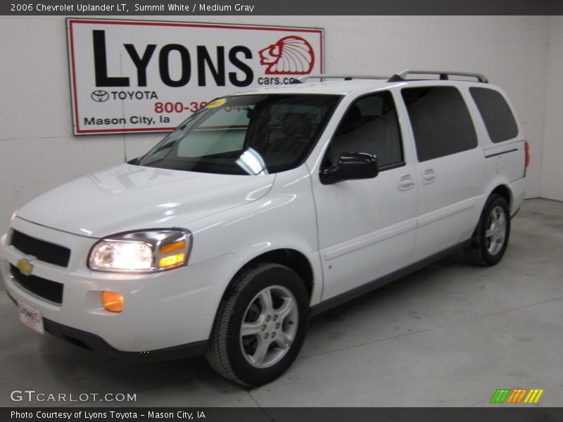 Summit White / Medium Gray 2006 Chevrolet Uplander LT