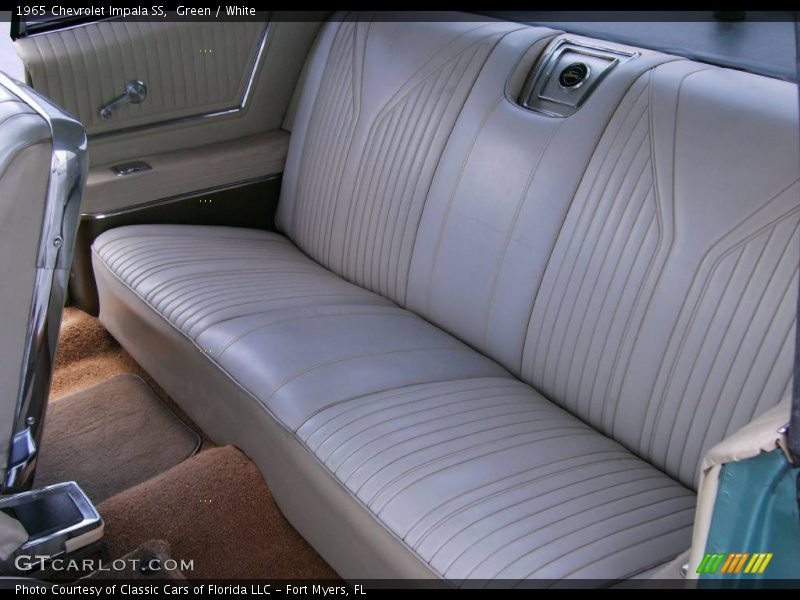 Green / White 1965 Chevrolet Impala SS