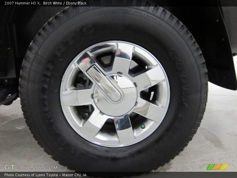 Birch White / Ebony Black 2007 Hummer H3 X