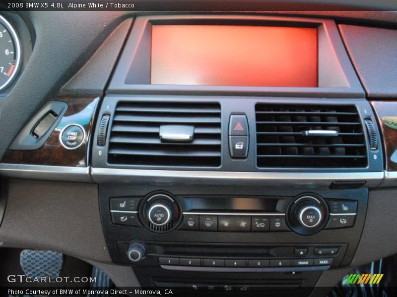 Alpine White / Tobacco 2008 BMW X5 4.8i