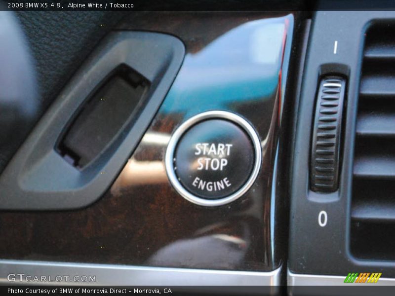 Alpine White / Tobacco 2008 BMW X5 4.8i