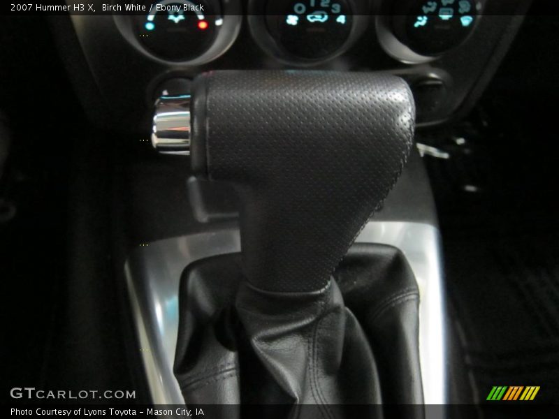 Birch White / Ebony Black 2007 Hummer H3 X