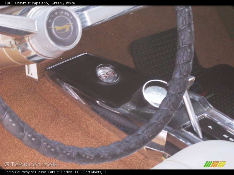 Green / White 1965 Chevrolet Impala SS