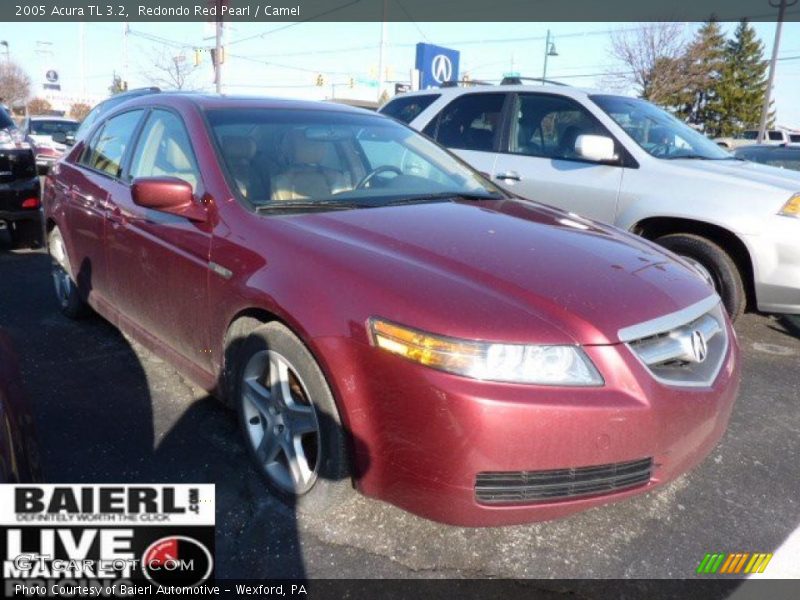 Redondo Red Pearl / Camel 2005 Acura TL 3.2