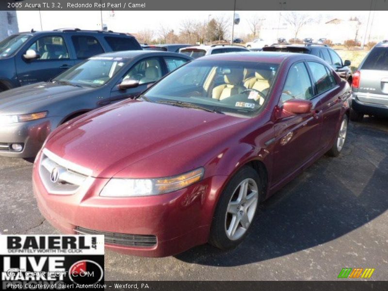 Redondo Red Pearl / Camel 2005 Acura TL 3.2