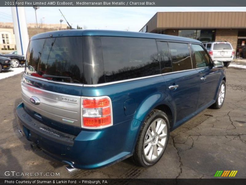 2011 Flex Limited AWD EcoBoost Mediterranean Blue Metallic