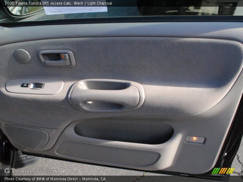 Black / Light Charcoal 2005 Toyota Tundra SR5 Access Cab