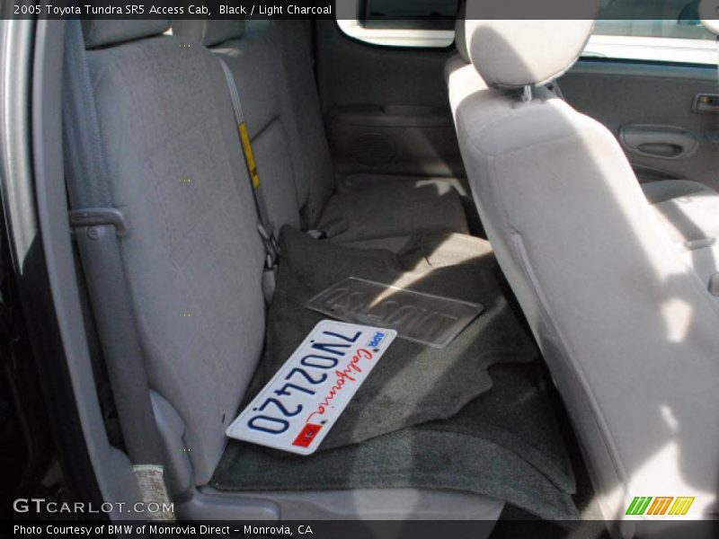 Black / Light Charcoal 2005 Toyota Tundra SR5 Access Cab
