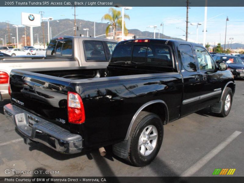 Black / Light Charcoal 2005 Toyota Tundra SR5 Access Cab
