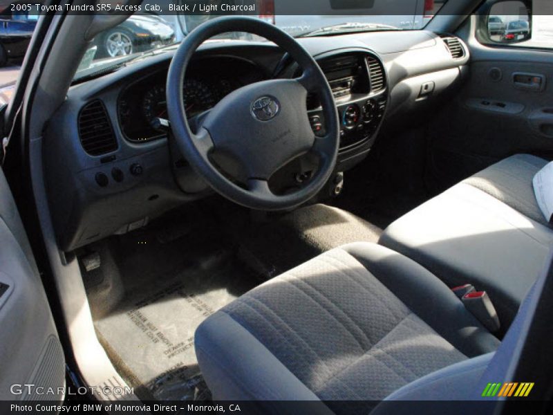 Black / Light Charcoal 2005 Toyota Tundra SR5 Access Cab