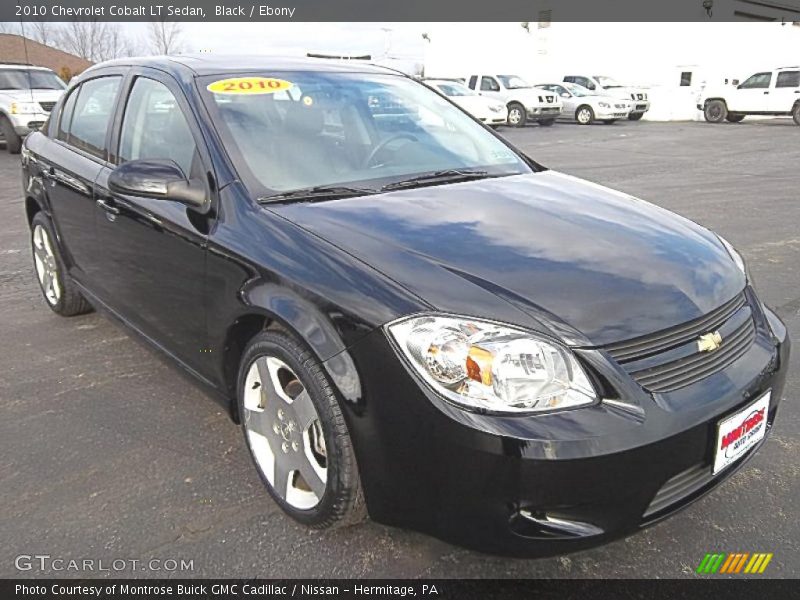 Black / Ebony 2010 Chevrolet Cobalt LT Sedan