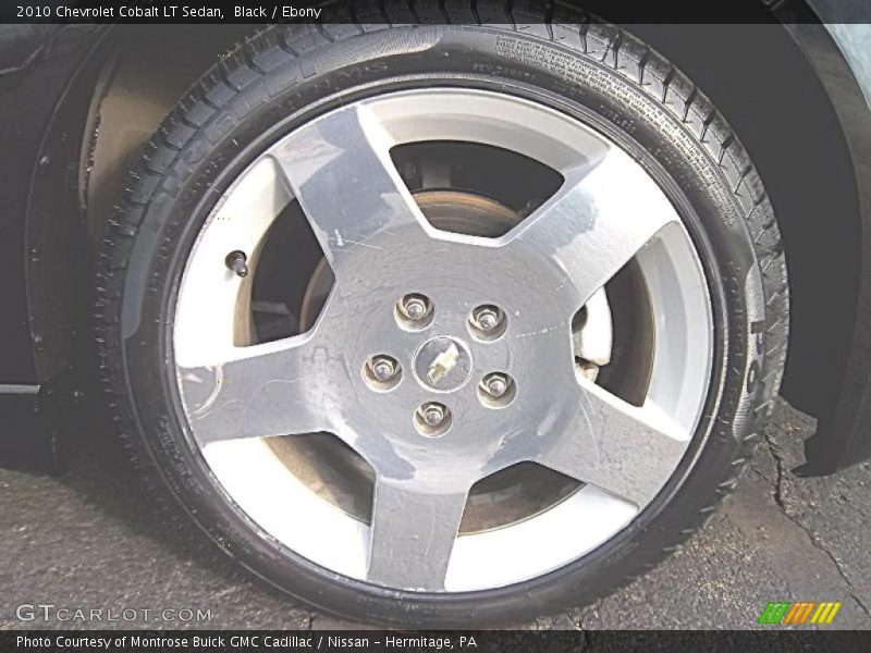 Black / Ebony 2010 Chevrolet Cobalt LT Sedan