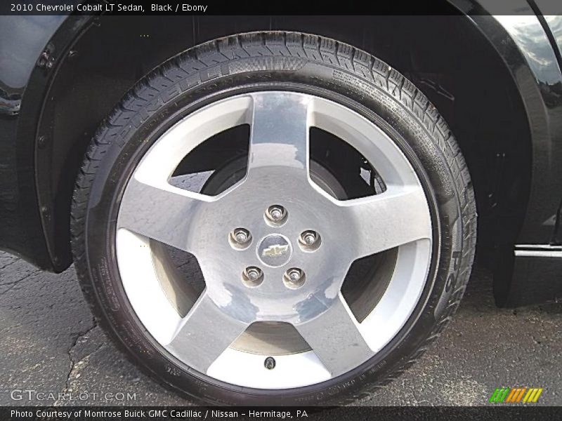 Black / Ebony 2010 Chevrolet Cobalt LT Sedan