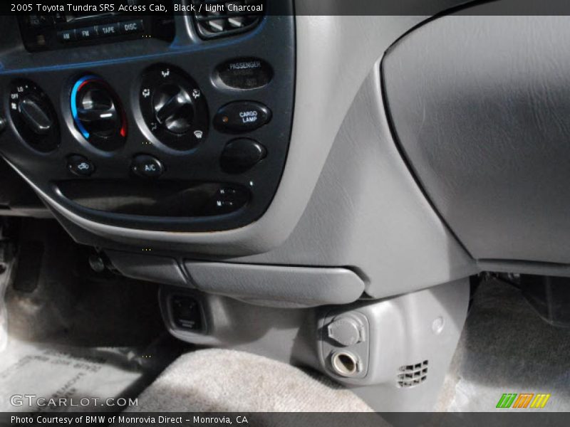 Black / Light Charcoal 2005 Toyota Tundra SR5 Access Cab
