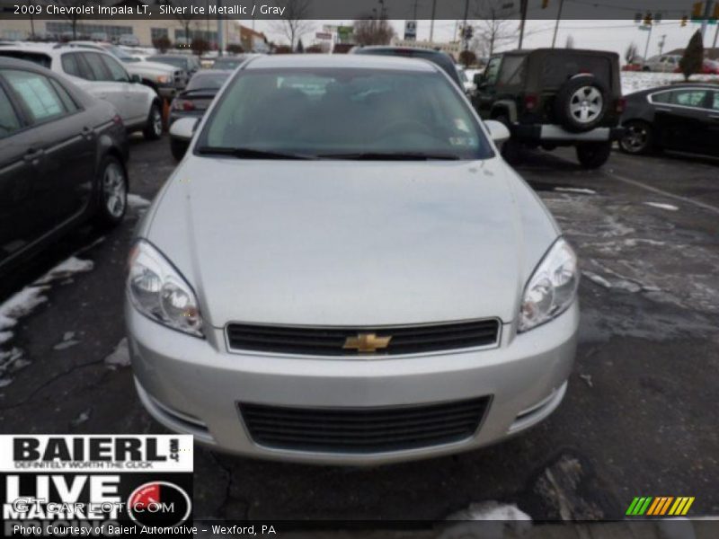 Silver Ice Metallic / Gray 2009 Chevrolet Impala LT