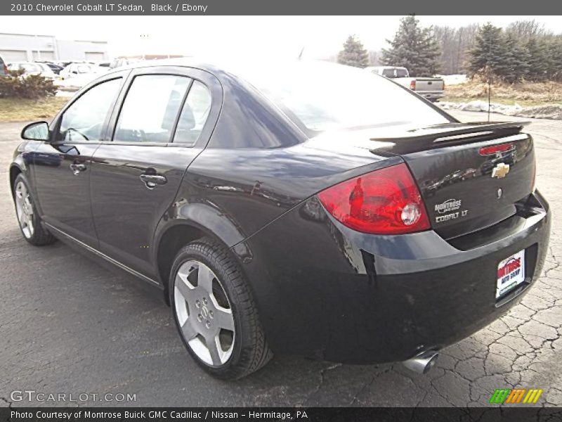 Black / Ebony 2010 Chevrolet Cobalt LT Sedan