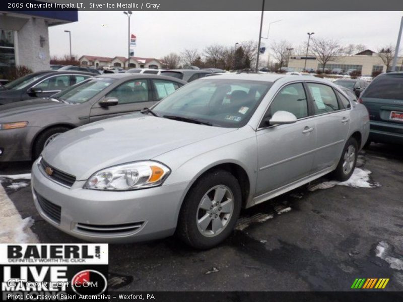 Silver Ice Metallic / Gray 2009 Chevrolet Impala LT