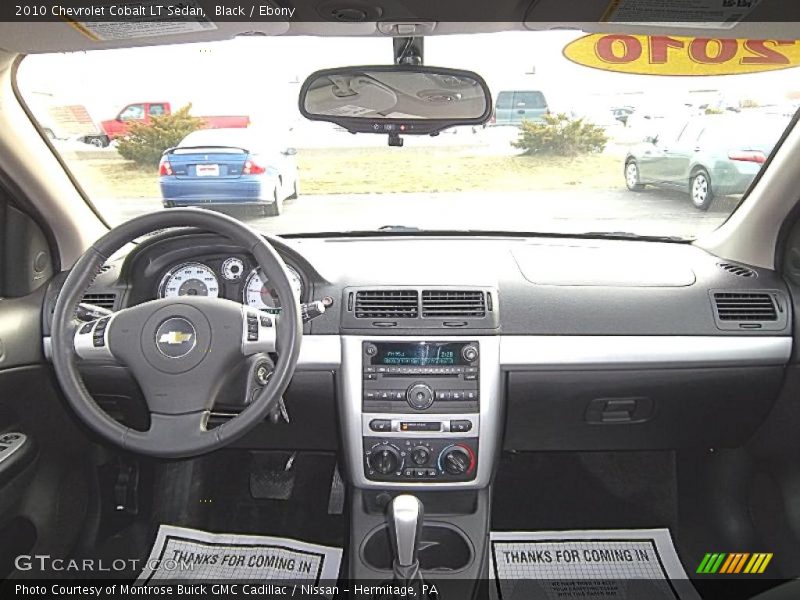 Black / Ebony 2010 Chevrolet Cobalt LT Sedan
