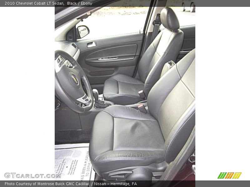 Black / Ebony 2010 Chevrolet Cobalt LT Sedan