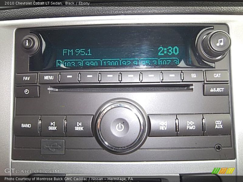 Black / Ebony 2010 Chevrolet Cobalt LT Sedan