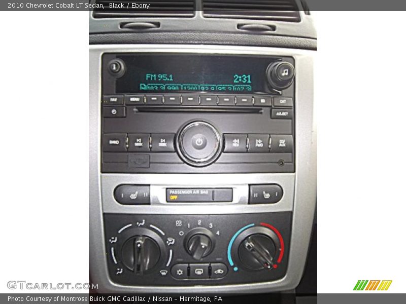 Black / Ebony 2010 Chevrolet Cobalt LT Sedan