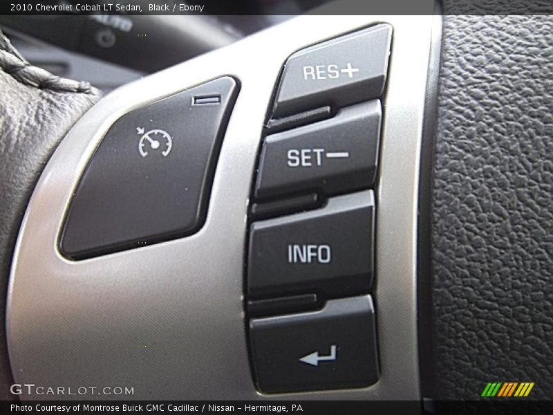 Black / Ebony 2010 Chevrolet Cobalt LT Sedan