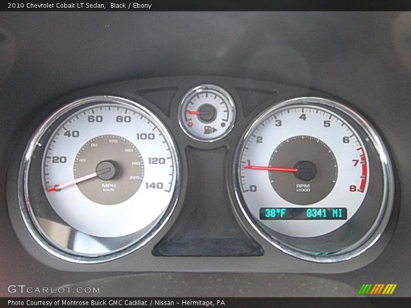 Black / Ebony 2010 Chevrolet Cobalt LT Sedan