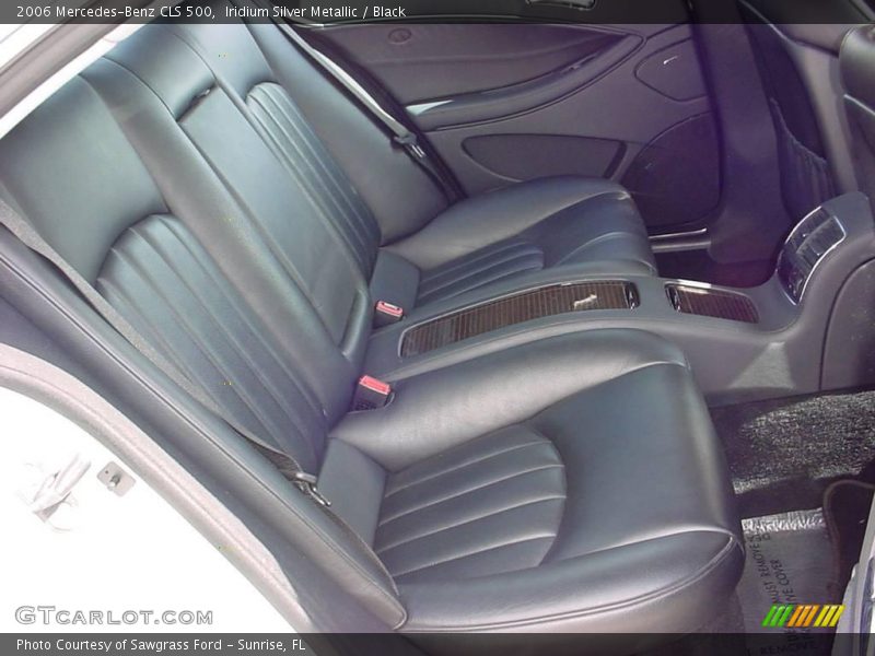 Iridium Silver Metallic / Black 2006 Mercedes-Benz CLS 500