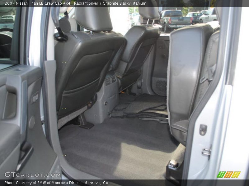 Radiant Silver / Graphite Black/Titanium 2007 Nissan Titan LE Crew Cab 4x4