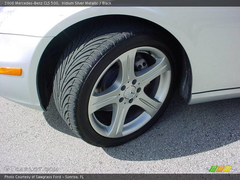 Iridium Silver Metallic / Black 2006 Mercedes-Benz CLS 500