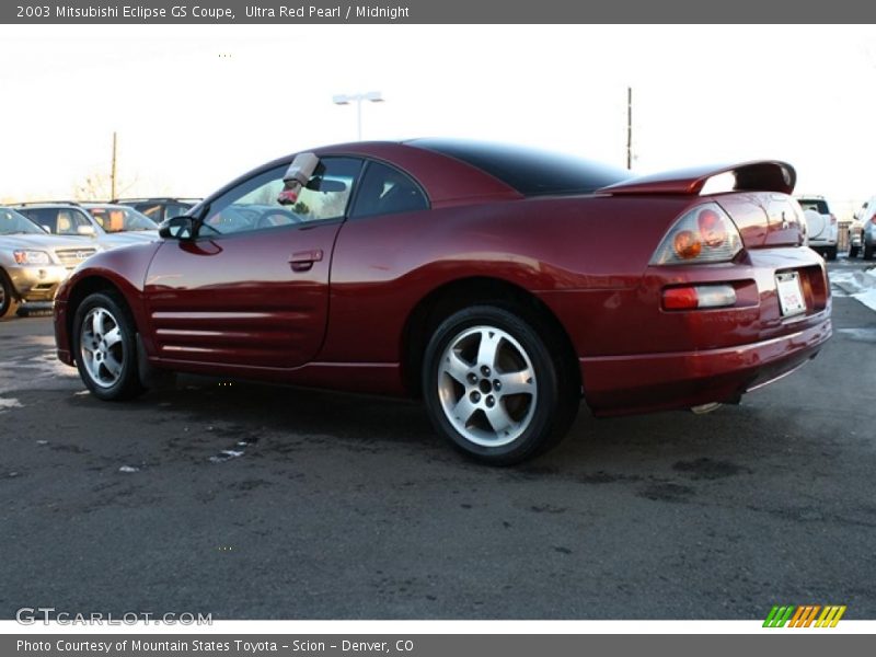 Ultra Red Pearl / Midnight 2003 Mitsubishi Eclipse GS Coupe