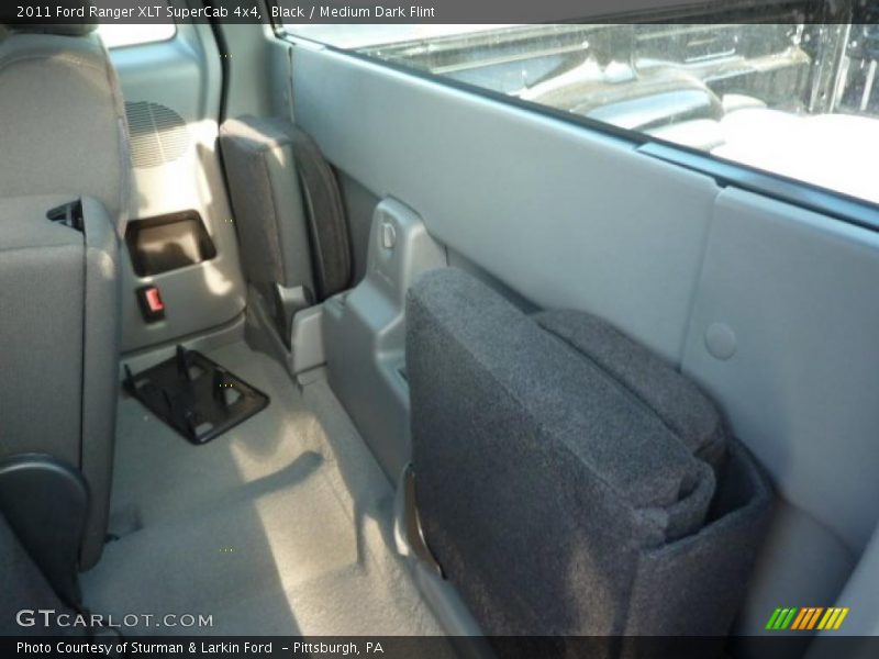 Black / Medium Dark Flint 2011 Ford Ranger XLT SuperCab 4x4